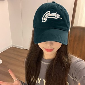 [8컬러]워더미 트렌디 레터링 자수 볼캡 남녀공용 패션 야구모자 Z376