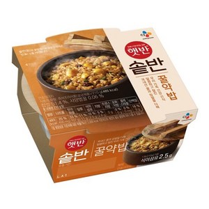 햇반 솥반 꿀약밥, 210g, 12개