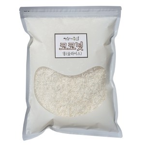 주원물산 코코넛롱 슬라이스, 1kg, 5개