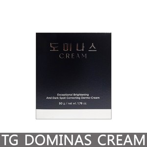 [100% 정품] 도미나스 크림 TG 기미 잡티 태극제약 50g 50ml + 사은품 마스크 도미나 그림 양미경 시즌3 차 티지 RX tg x 주근깨 멜라닌 홈쇼핑 1 2 3 개, 1개