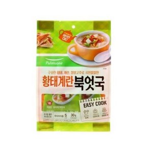 (상온)[풀무원]황태계란북엇국(5입)30gx3, 30g, 3개