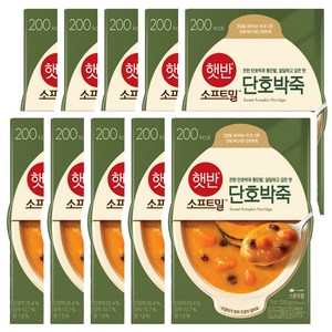 비비고 단호박죽, 280g, 10개