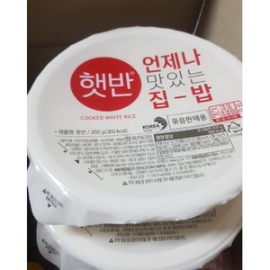 햇반 백미밥, 200g, 10개