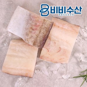 비비수산 가시없는 손질 동태 500g 손질 명태, 1개