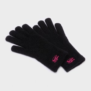 테온셀 리끌로우 FLUFFY LOGO GLOVE BLACK