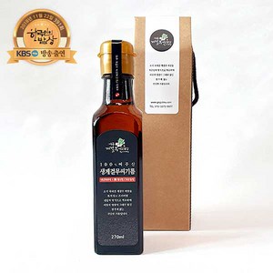 [여주게걸무] 생게걸무씨앗기름 270ml MBN 천기누설 출연, 1개