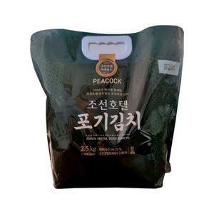 [신세계푸드(SHINSEGAE FOOD)] [피코크] 조선호텔 포기김치 2.5kg, Once, 1개