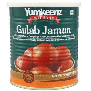 HALDIRAM GULAB JAMUN할디람 굴랍자문 인도 스위트 1kg, 1개