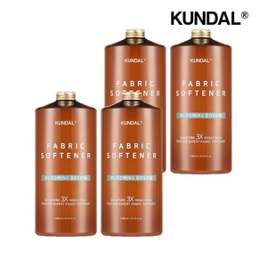 쿤달 시그니처 3배 초고농축 리치 퍼퓸 엑스퍼트 섬유유연제 1580ml x4개, 1.58L, 4개