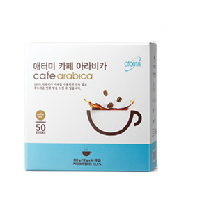 애터미 카페 아라비카 커피믹스 12.1g, 605g, 50개입, 1개