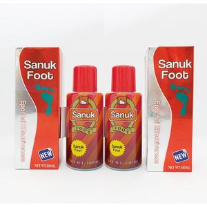 태국 사눅풋 Sanuk Foot 100ml 2개 1개입 (1세트)