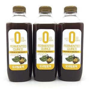 청운당농산 지리산 모과차 발효액 모과청, 900ml, 3개, 1개입