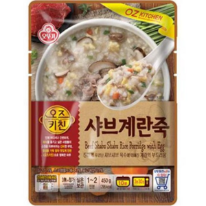 오즈키친 샤브계란죽, 450g, 1개