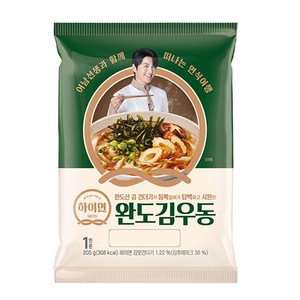 삼립 하이면 완도김 우동 10봉, 205g, 10개