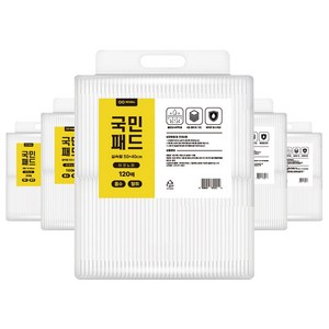 국민패드 절약형 20g 400매 애견 강아지 배변패드 용품, 4팩, 120개입