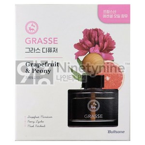 불스원 프리미엄 그라스 차량용 디퓨저 105ml, GRASSE 자몽&피오니, 2개