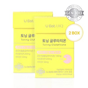 유잇유이크 토닝 글루타치온 30포, 2박스, 60g