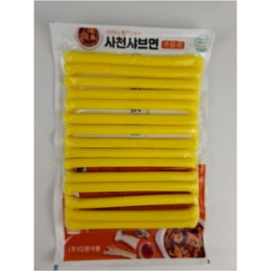 (농부사랑 콩마을) 다원 사천샤브면 냉장 뉴진면 일자형 분모자 당면 마라탕재료, 250g, 1개