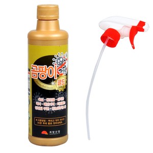 곰팡이제로골드500ml 뿌려만주는곰팡이청소세제 곰팡이청소약품 욕실 베란다 벽지 곰팡이제거제 스프레이형 곰팡이균박멸 곰팡이세척제 세정제, 500ml, 1개