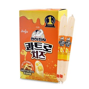 진주 천하장사 콰트로치즈 소시지 800g (50gx16개), 1개