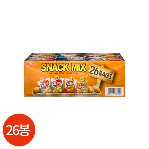 오리온 감자칩 스낵박스 26봉 미니과자봉지 코스트코 대용량 간식, 26개, 30g
