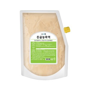 [이푸짐한] 돈골농축액 1kg 60인분 돼지국밥 감자탕 짬뽕 순대국 즉석국 돼지뼈 맛집육수 즉석국 간편조리, 2개