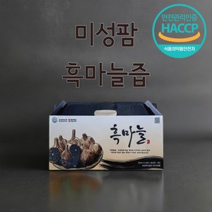 미성팜 흑마늘즙, 60개, 100ml