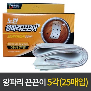 대길산업 노런 왕파리 끈끈이 5p, 5개