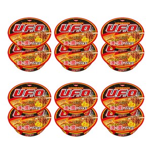 Nissin 닛신 UFO 유에프오 야키소바 볶음면 128g, 12개