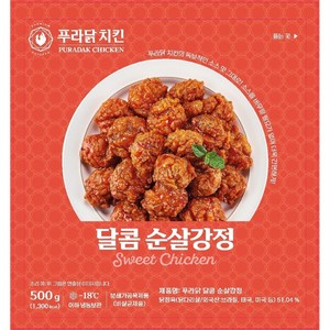 푸라닭 달콤순살강정 (냉동) 500g, 1개