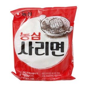 농심 사리면 110g, 1개