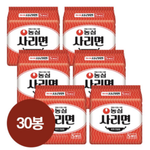 농심 사리면 110g, 30개