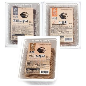 수제누룽지 500g (흑미 오곡 현미), 1개, 1개