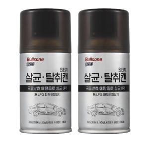 불스원 살라딘 원터치 살균 탈취캔, 112g, 2개