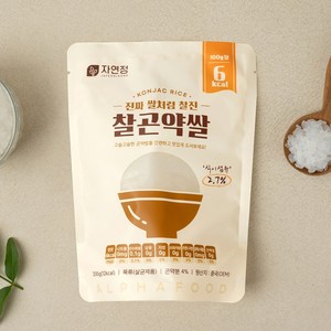 자연정 찰곤약쌀, 200g, 10개