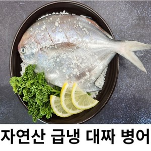 자연산 대짜 병어 키로당 5-6미 신선도 최강 급냉 병어, 2개, 1kg(5-6마리)