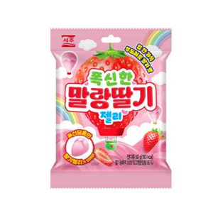 폭신한 말랑딸기젤리, 50g, 2개