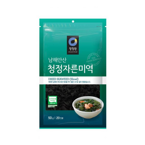 청정원 청정자른미역(지퍼) 50g, 30개