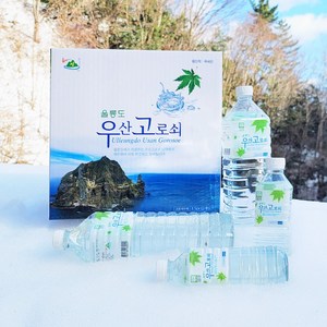 [채취일자표기] 25년 첫물 울릉도 우산고로쇠, 500ml, 30개