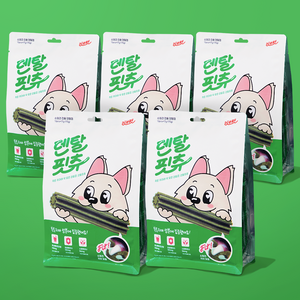 리브펫 강아지 치석제거 덴탈핏츄 17g x 10p, 연어맛, 5개, 170g