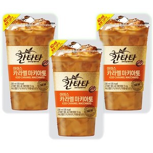 칸타타 아이스 카라멜 마키아토, 230ml, 10개