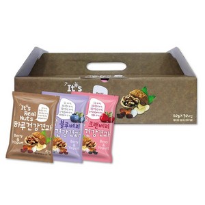 [리얼넛츠]하루건강견과 요거트 혼합 1박스20g 30봉 / 총 30봉, 1박스
