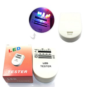 LED 테스터 1개 건전지포함 LED전구용 영재과학사