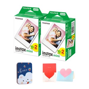 인스탁스 미니필름 40장+선물SET 미니12 에보 미니링크, 1개, 미니필름 40매