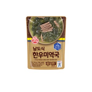 오뚜기 남도식 한우미역국, 1개, 500g