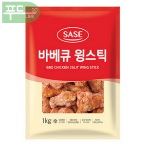 푸드라인_ 사세 바비큐 윙스틱, 1kg, 2개