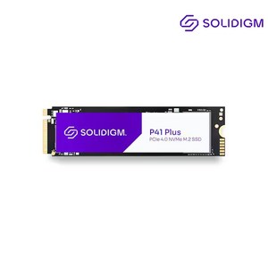 솔리다임 P41 PLUS M.2 NVMe Gen4 QLC SSD, 512GB