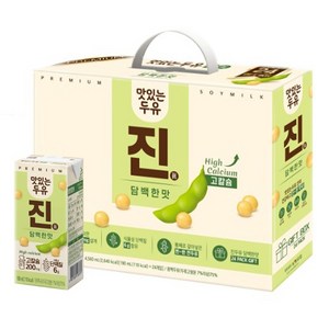 올따옴 기획세트 남양유업 맛있는 두유 진 190ml 담백, 48개