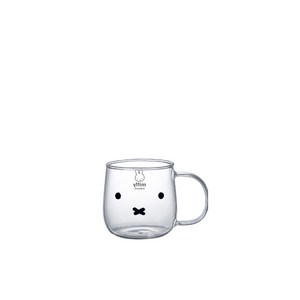 에지리 내열유리 머그 380ml, 1개, 미피