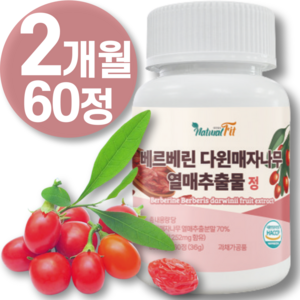 베르베린 추출물 식약청 HACCP 인증 매자나무 리포 베르베린 당 운데실렌산 플러스 조 분 말 미셀 직구 12 효능 5 캐나다 1 0 산 고함량 퀘르세틴 뇨 추천 00mg 영양제, 1개, 60정